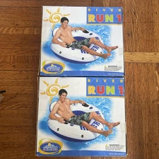 NIB Intex River Run 1 - 53” Flotation Tube Lounge Raft NOS 2007 - Total Of 2