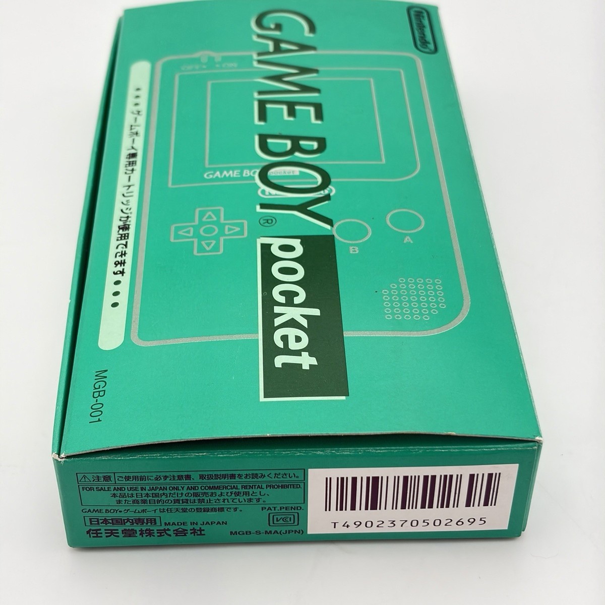 Gameboy pocket green Console Nintendo Boxed READ DESCRIPTION