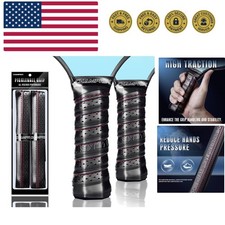Pickleball Paddle Grip Tape 2 Pack - Ergonomic Design Pickleball Racket Grip ...