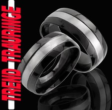 2 Partner Ringe & GRAVUR GRATIS Eheringe Trauringe  Verlobungsringe * TE1