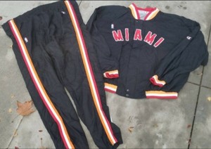 miami heat warm up jacket