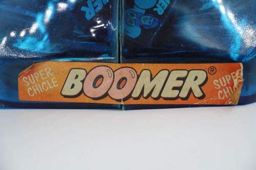 BUBBLE GUM BOOMER HEAD EXPOSITOR CON 155 CHICLES DE LOS AÑOS 90s - Foto 7 di 11