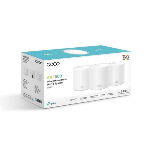 TP-Link Deco X1500 3 Pack AX1500 Whole Home Mesh Wi-Fi 6 System Gigabit Router - Picture 9 of 9