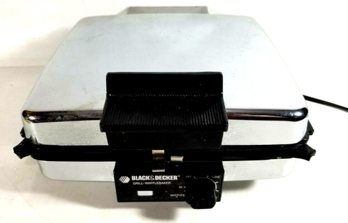 black and decker grill wafflebaker