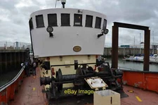 Photo 12x8 Mincarlo Trawler A view of the diesel winch and bridge. c2011
