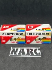 Lucky Super GBR 100 color 35mm lot with 2 films