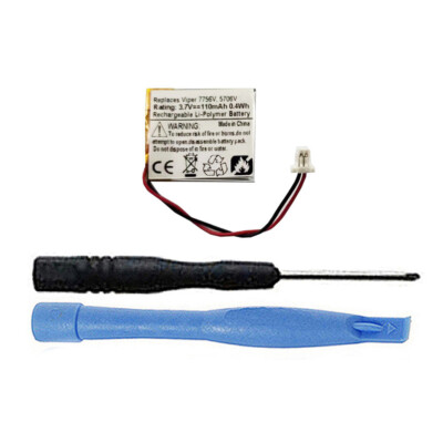 Viper 7756V 5706V 3706V 4706V Clifford 7756X Python Key Fob Battery JFC302223
