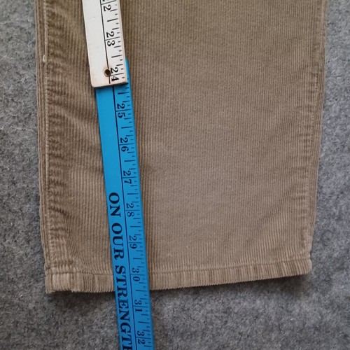 Patagonia Pants Mens 36x30 Beige Corduroy Pocket Logo Straight Leg Cord Pants - Picture 5 of 15