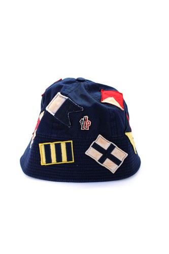 Moncler Unisex Canvas Flag Patches 