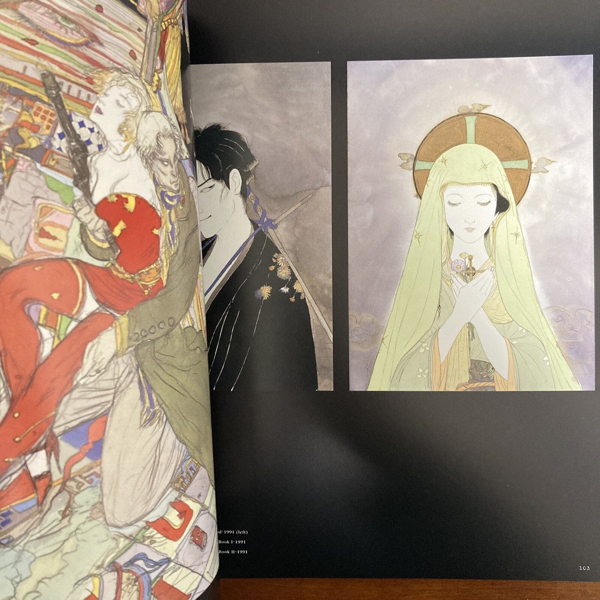 Yoshitaka Amano Art Book BITEN Illustration | eBay