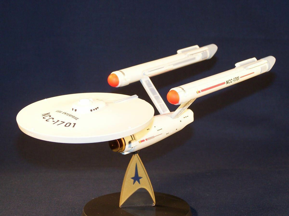 保管未開封 コーギー スタートレック U.S.S. エンタープライズ 彩色版