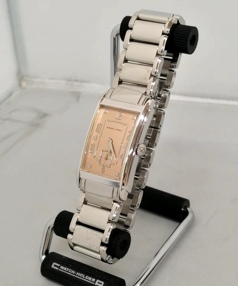 Hamilton EDICIÓN REGISTRADA Ardmore Plata Rosa con caja Acero Inoxidable Vintage Foto 2 de 4