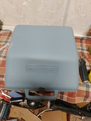 Vintage Rare Tom Thumb President Manual Collectors Typewriter Portable Case
