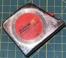 Vintage USA LUFKIN 16’ MEZURLOK Y16 Power Tape Measure