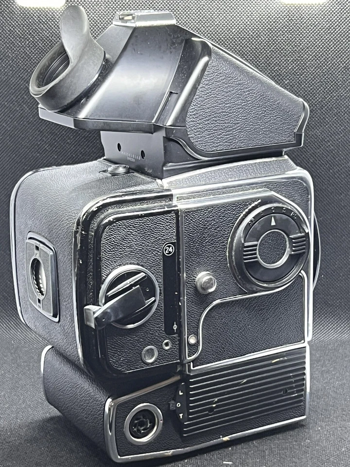 Cuerpo de cámara Hasselblad 500ELM EL/M, BUSCADOR MEDIDO PME, A24 FUNCIONANDO PROBADO Foto 4 de 4