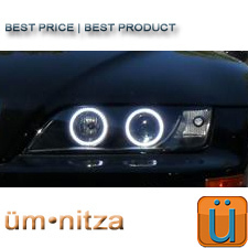 96-02 Bmw Z3 Projector Clear Headlight Bixenon Hid Orion Led Angel Eyes Halo Fxr