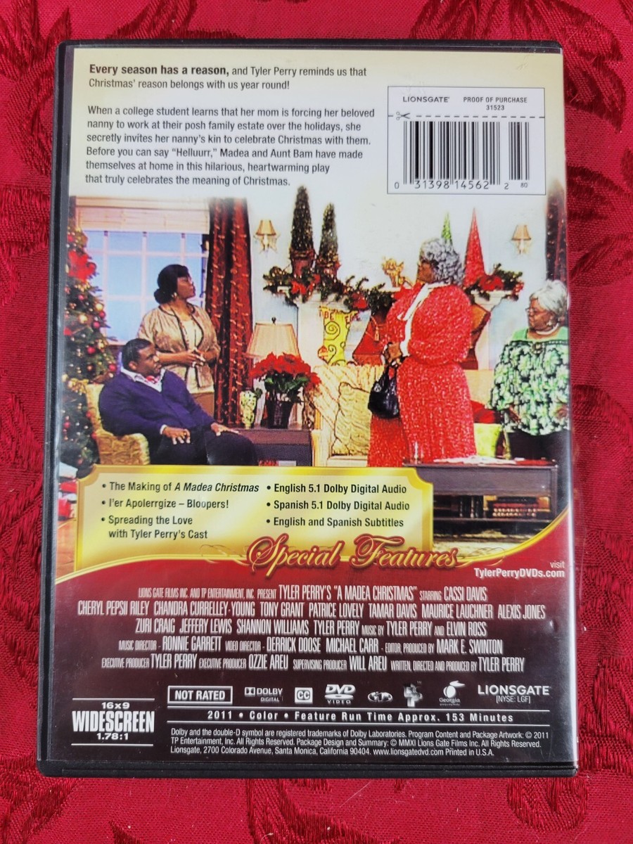 A MADEA CHRISTMAS: The Play (2011) Tyler Perry, Cassi Davis