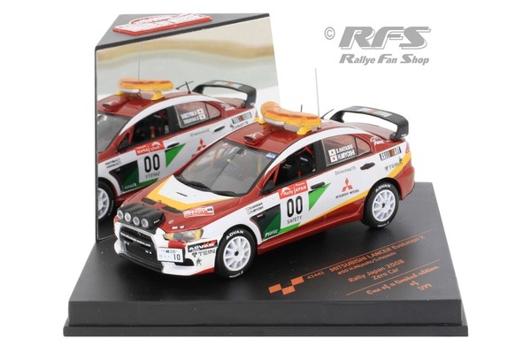 Mitsubishi Lancer Evo X Safety Car Rallye Japan 2008 Miyoshi 1:43 Vitesse 43442-image