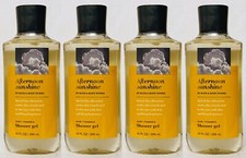 4 Bath Body Works AFTERNOON SUNSHINE Body Wash Shower Gel 10 oz