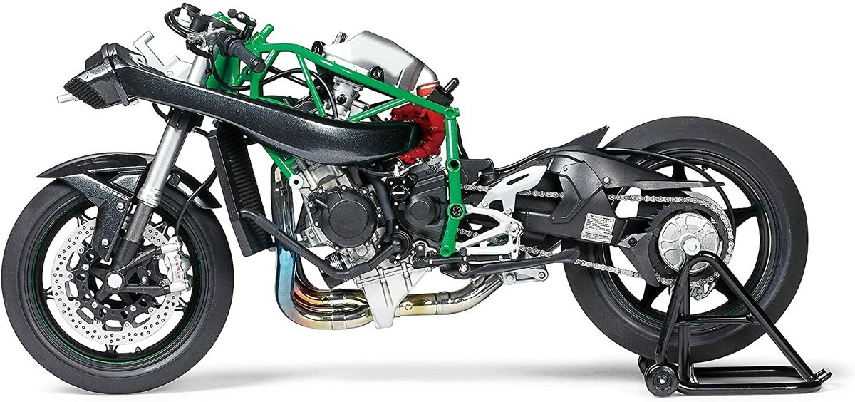 TAMIYA 1/12 Plastic Model Kit KAWASAKI Ninja H2R Mortorcycle | eBay