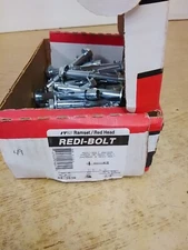 Lot Of 49 ITW Ramset/Red Head Redi-Bolt Concrete Anchors RB-3830 3/8"X3"