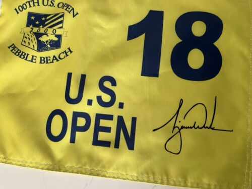 Tiger Woods Slam Flags-Masters Open Championship US Open @ Pebble,PGA@ Valhalla - Picture 2 of 8