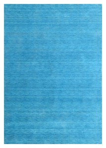 Gabbeh Loribaft Teppich 250x250 Cm Quadratisch Turkis Blau