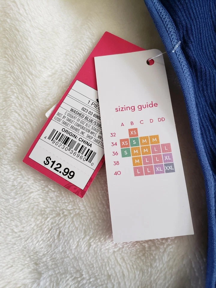 Женский пуловер Xhilaration бюстгальтер с высоким вырезом S - Изображение 3 из 3