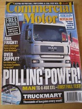 COMMERCIAL MOTOR DEC 2000 RAIL FRIGHT TOO MANY HAULIERS MAN TG-A 460 XXL TRUCKMA