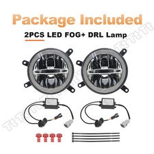 Fog Drl Lights Daytime Running Lamp For 2005-09 Ford Mustang Gtled Halo Driving Fog Drl Lights Daytime Running Lamp For 2005-09 Ford Mustang Gtled Halo Driving