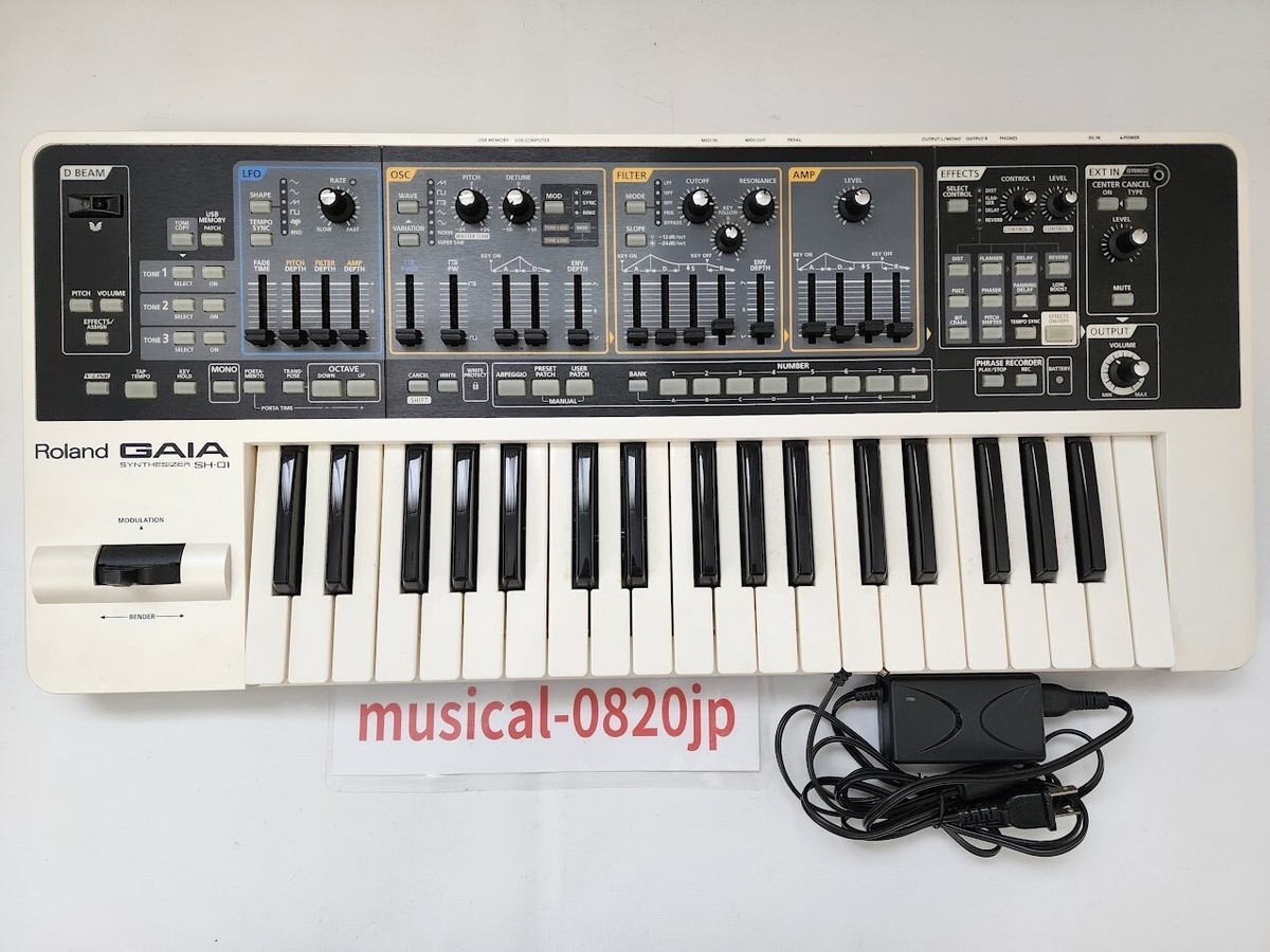 Roland GAIA SH-01 Keyboard Synthesizer 37 Keys | eBay Roland GAIA SH-01 Keyboard Synthesizer 37 Keys | eBay