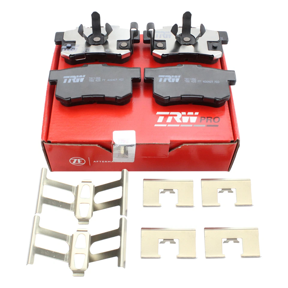 Juego de pastillas de freno de disco cerámicas traseras TRW Pro para Acura RDX Honda Accord Crosstour CRV Foto 3 de 4