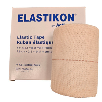 Elastikon Actimove Elastic Tape, 3'' x 2.5 yd, 4/pk