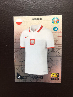Panini Adrenalyn XL Euro 2020 2021 Kick Off Poland Second Skin Card #140