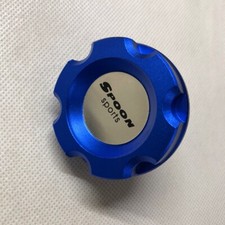 1pcs Blue Spoon Sports Alloy Car Engines Oil Filler Caps Cover For Civic Fit