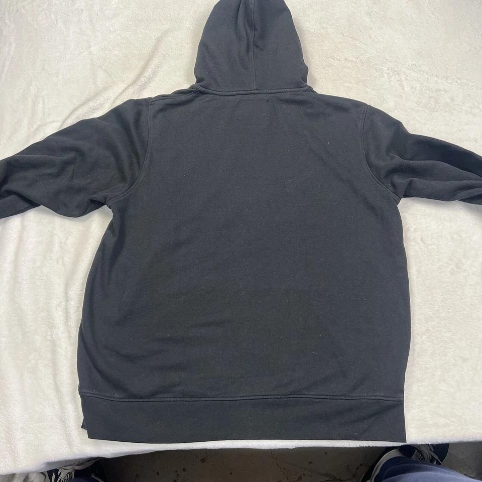 Metal Mulisha Men’s Size Large Pull Over Sweatshirt Stacked Fleece Black - Image 4 of 4