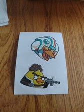 Angry Birds Star Wars Dog Tag STICKER 3. Q6