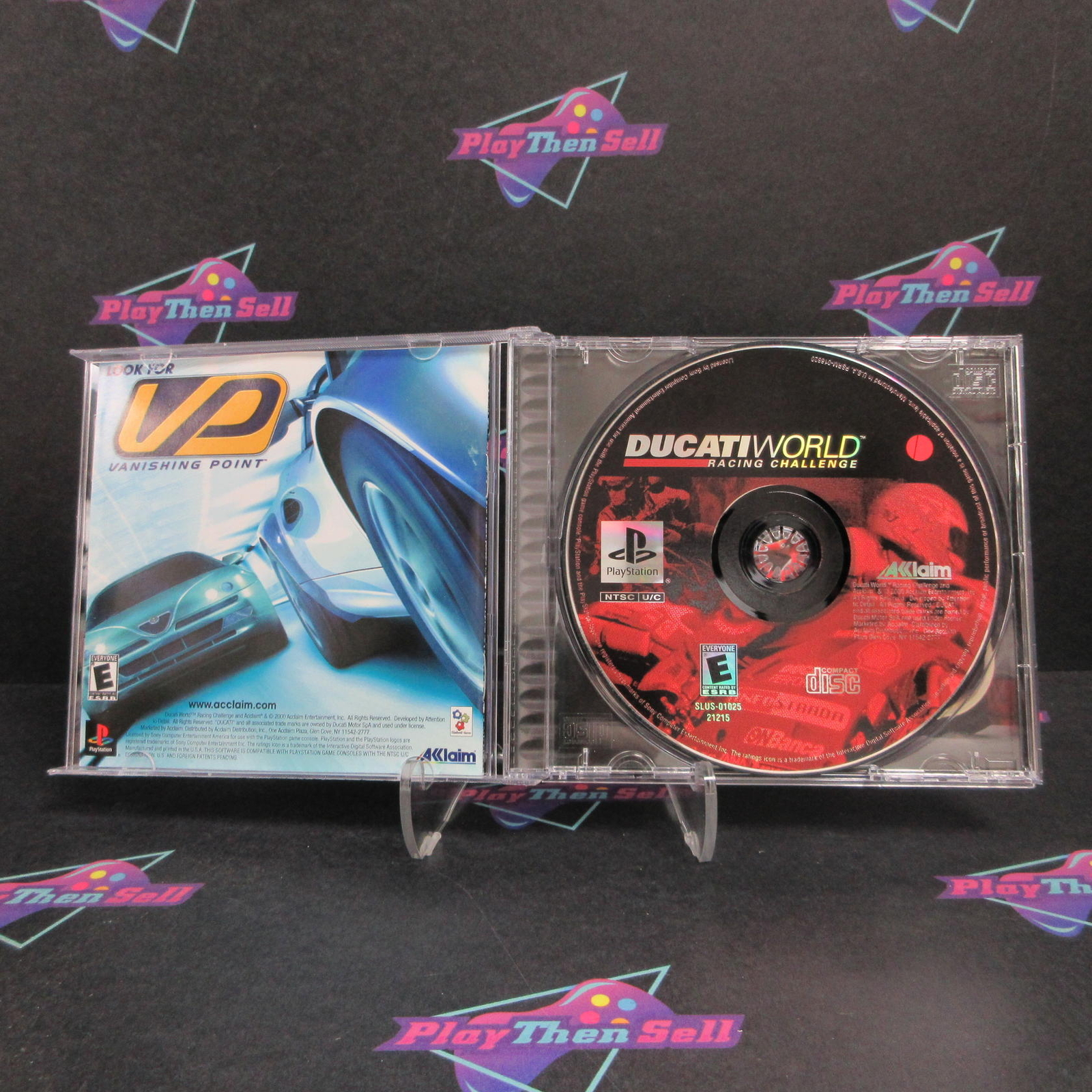 Ducati World Racing Challenge PS1 PlayStation 1 Complete  - 1 Year Warranty EX..