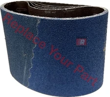 8" x 29-1/2" Premium Floor Sanding Belts Zirconia 60 Grit (10 Belts)