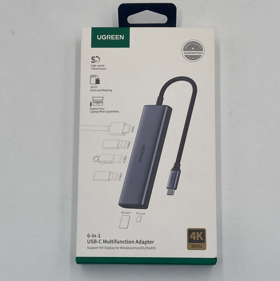 New UGreen 6 in 1 USB-C Multifunction Adapter CM511