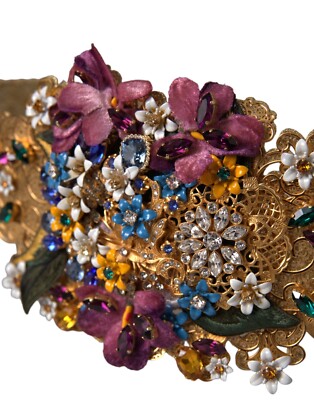 Dolce & Gabbana フラワーブローチ　石外れ有 Dolce & Gabbana ブローチ 石外れ有り Dolce & Gabbana ブローチ 石
