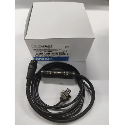 One New OMRON ZX-EM02T ZXEM02T Proximity Sensor Expedited Shipping