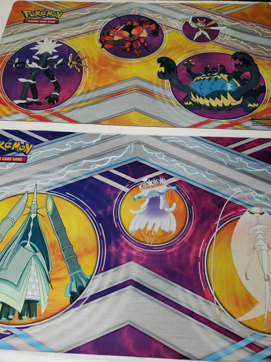 Pokemon Ultra Beasts Collection Playmats SET OF 2 Pheromosa Celesteela  Xurkitre