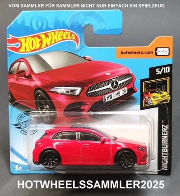 HOT WHEELS ''2019 MERCEDES-BENZ A CLASS / KLASSE'' NIGHTBURNERZ OVP UNGEÖFFNET!