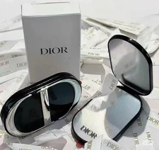 Dior New CD Logo Makeup Mirror with Phone Holder Stand Dual Mirror 3M