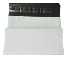 White Poly Self-Sealing Shipping Bags 10x13 Inches 12 Pcs Small Poly Mailers