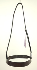JEFFRIES FALCON Cavesson NOSEBAND, FULL Size, Havana, NWT