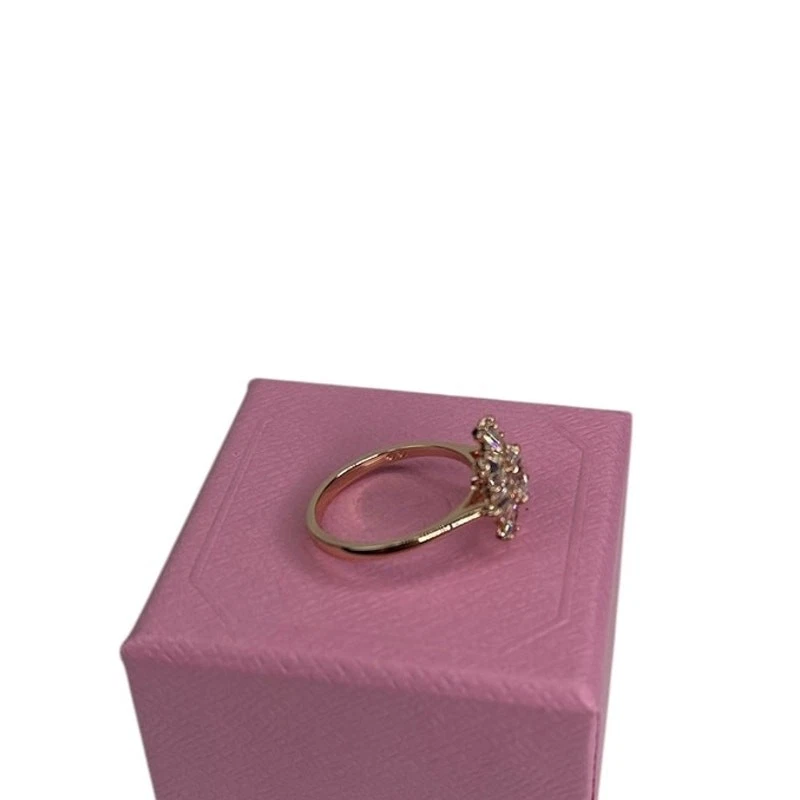 Anillo Swarovski Cristal Sol Blanco, Chapado en Oro Rosa 60/9 Foto 3 de 4