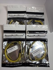 Lot of 4 PCIe 8 Pin to Dual 8 Pin 6 2 GPU Power Splitter Cables New Sealed
