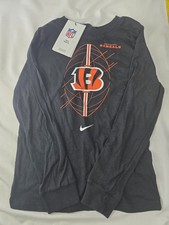 Cincinnati Bengals Youth Long Sleeve T-shirt Size M 5/6 NFL